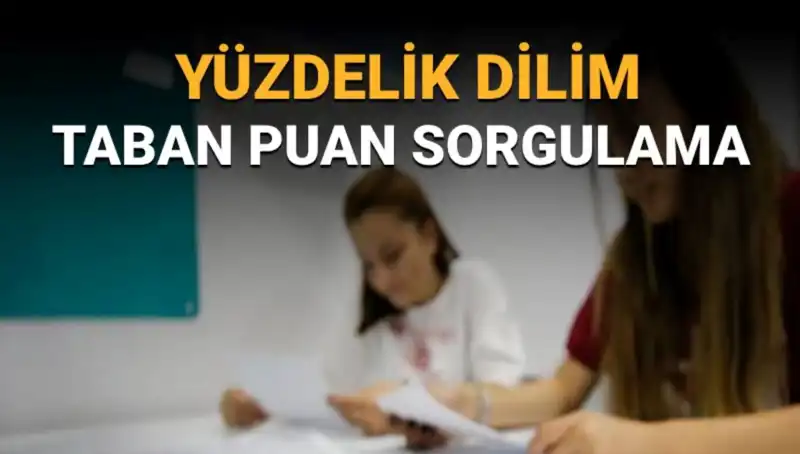 LGS 2025 Taban Puanları Açıklandı: Yüzdelik Dilim Sorgulama Nasıl Yapılır?
