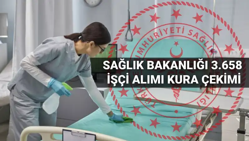 Sağlık Bakanlığı 2025 Hedefi: 3.658 İşçi Alımı Kura Sürecinin Detayları Açıklandı!