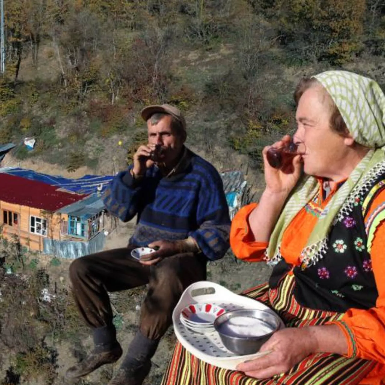 Konteynerde Yeni Bir Hayat: Evlendikten Sonra Doğaya Dönen Çift Hayvancılıkla Geçiniyor