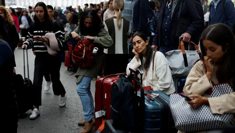 İspanya'da Kablo Hırsızlığı: Tren Yolcuları Korku Dolu Anlar Yaşadı
