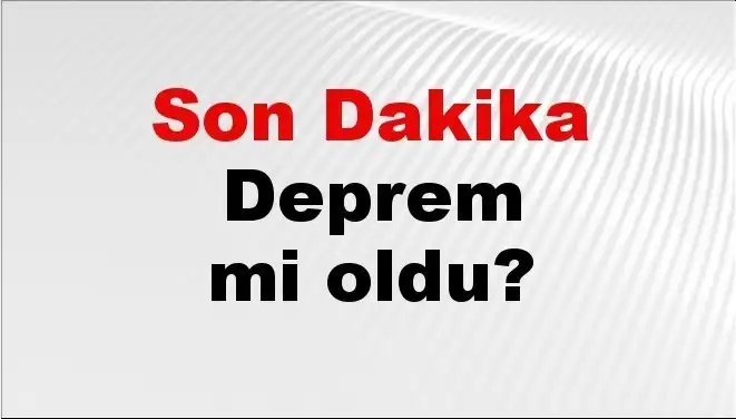 Muğla'da Son Dakika Deprem Gelişmeleri: Ne Oluyor?