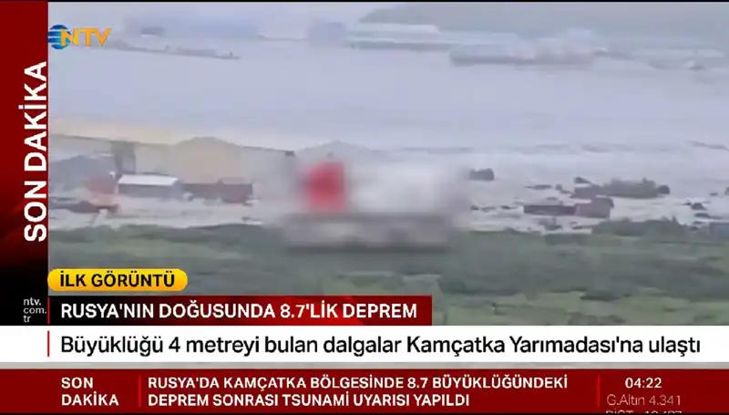 Kamçatka Kıyılarında Tsunami Uyarısı: İlk Dalgalara Hazır Mısınız?