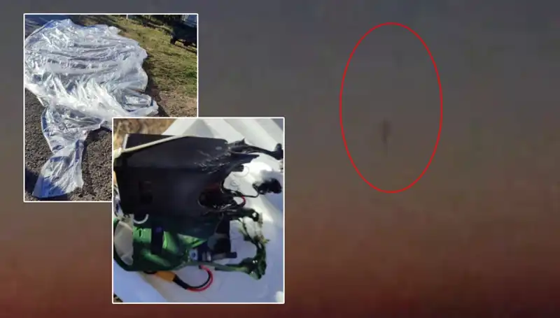 Sakarya Gökyüzünde Beliren Gizemli Nesne, Jandarma İncelemede Bulundu!
