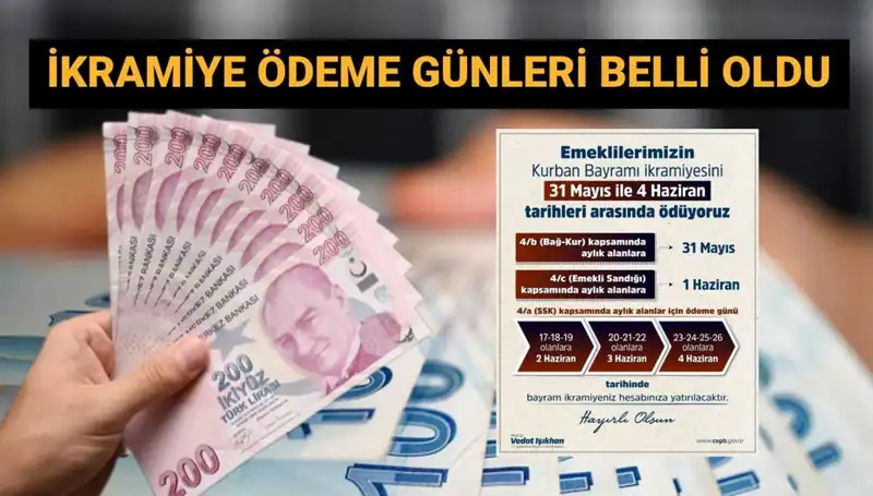 Bayram İkramiyeleri Hesaplara Ne Zaman Geçiyor? İşte Tüm Detaylar!