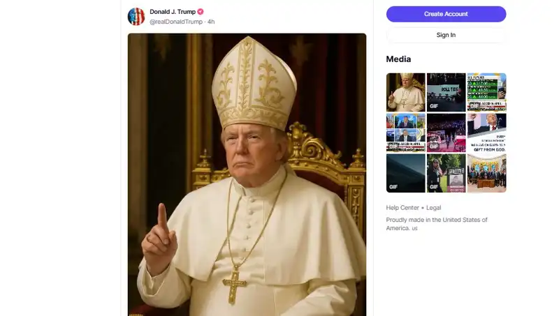 Trump'tan Şaşırtan Adım: Papalık Tarafından Paylaşılan Fotoğrafın Arkasında Ne Var?