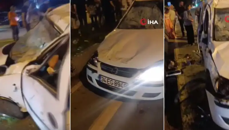 İstanbul Sahil Yolunda Nefes Kesen Kaza: Neyin Ters Gittiği Anlaşılamadı
