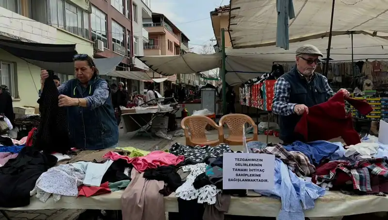 İhtiyaç Sahiplerine Destek: Pazarda "İyilik Tezgahı" Projesi Hayata Geçti