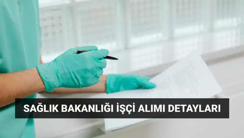 İŞKUR'dan Sağlık Bakanlığı'na 3 Bin 658 Personel Alımı Fırsatı