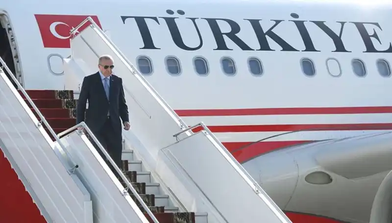 Cumhurbaşkanı Erdoğan İtalya Gezisinin Ardından Türkiye'ye Döndü