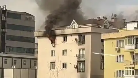Mecidiyeköy'de Dört Katlı Bina yangın paniği: O Anlar Yaşandı!