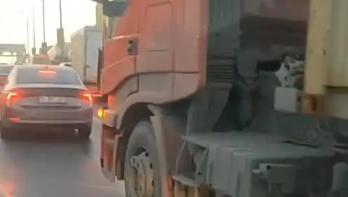 D-100 Karayolu'nda Yol Verme Kavgası, TIR Kazasıyla Sonuçlandı!