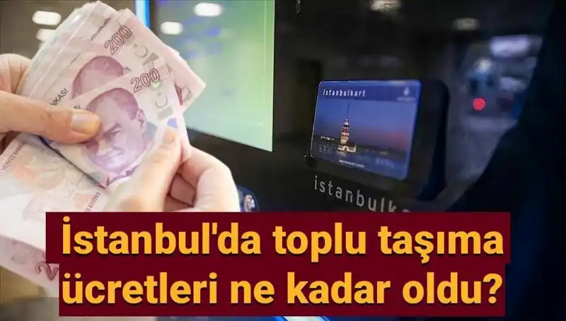 İstanbul'da Toplu Taşıma Ücretlerine Şok Zam! 2023 Güncel Fiyatlar