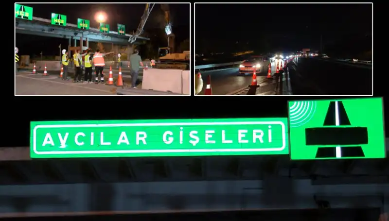 Avcılar Gişeleri Kapatıldı! İstanbul Trafiği Çifte Darbe Aldı