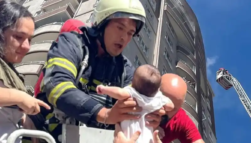 Kayseri'de 14 Katlı Bina Yangını: Şok Edici Detaylar ve Kurtarma Operasyonu