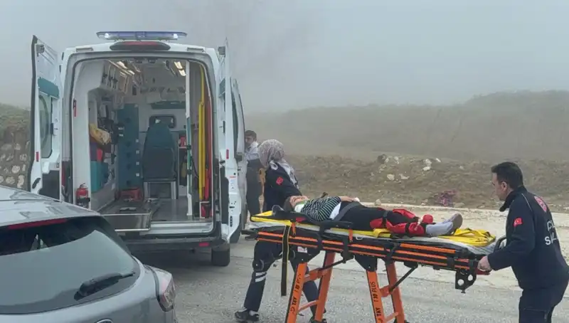 Düzce'de Görüş Mesafesi Sıfıra İndi: Feci Kaza Ortaya Çıktı!