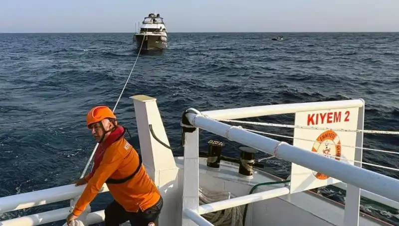 Marmaris Açıklarında Sıradışı Bir Kurtarma Operasyonu Gerçekleşti!