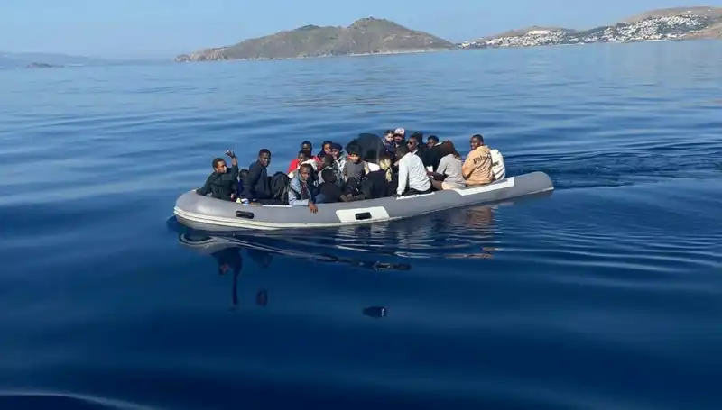 Bodrum'da Denizde Yakalanan Düzensiz Göçmenler: Dram ve Umut İç İçe