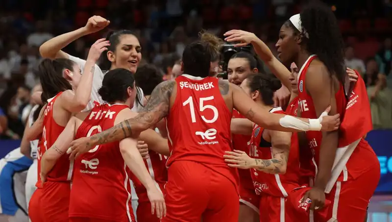 A Milli Kadın Basketbol Takımı Litvanya Maçı İçin Hazırlıklarını Tamamladı