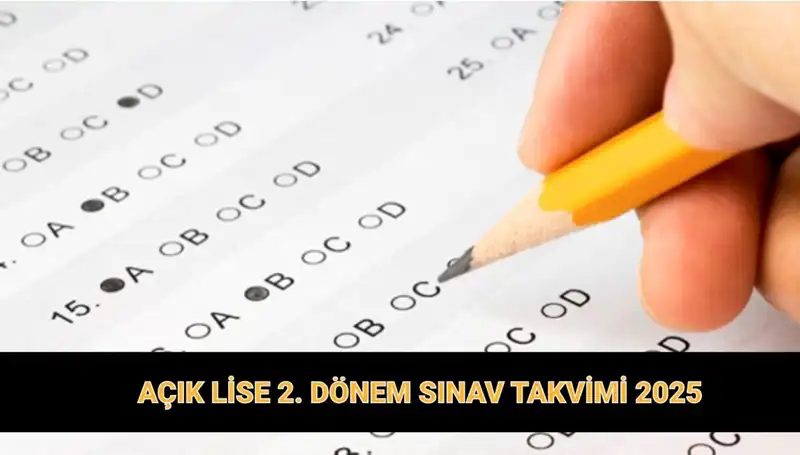 Açık Lise 2. Dönem Sınav Günleri ve Giriş Belgesi Hakkında Bilgilendirme