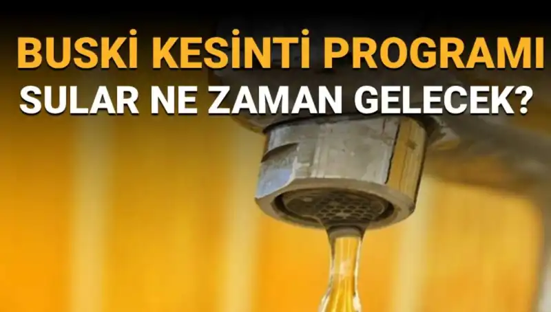 Bursa Nilüfer’de Su Kesintisinin Son Tarihleri Açıklandı!