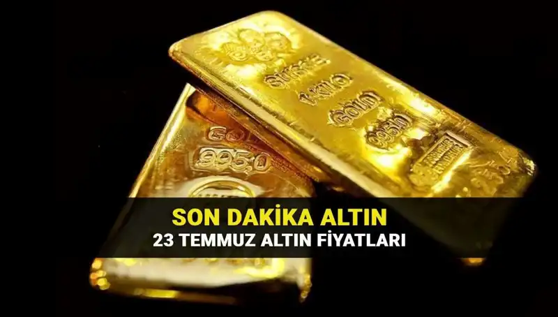 Altın Fiyatları 23 Temmuz’da Yükselişe Geçti: Gram ve Çeyrek Altın Ne Kadar?